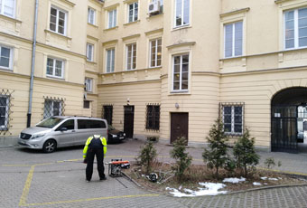 Geotechnical investigations in the area of Canaletta Street, Warsaw